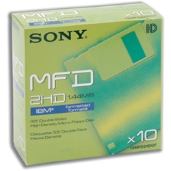 Diskettes 3.5in DS-HD Formatted [Pack 10]